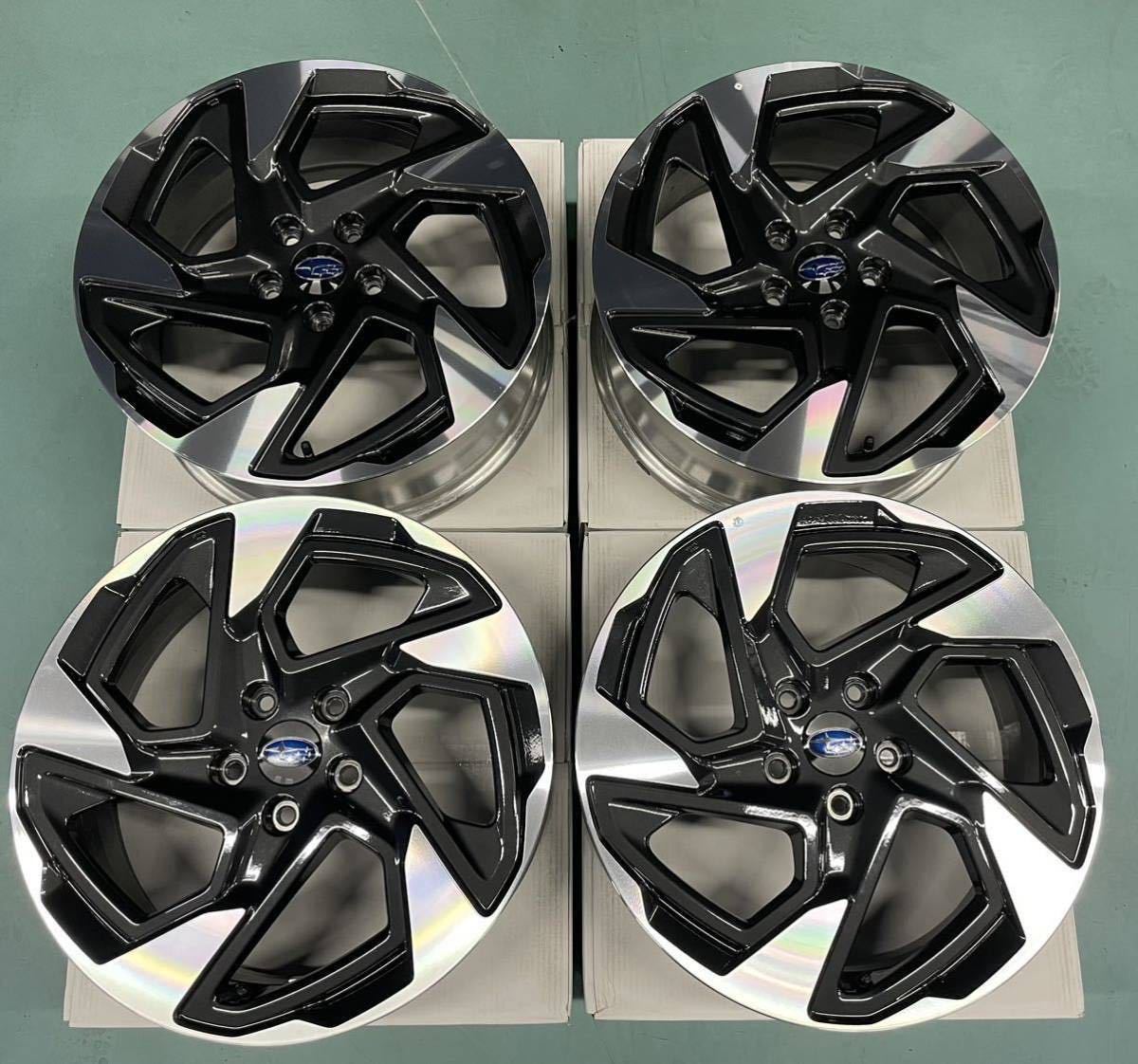 新車外し品4本】GU型クロストレック ホイール-