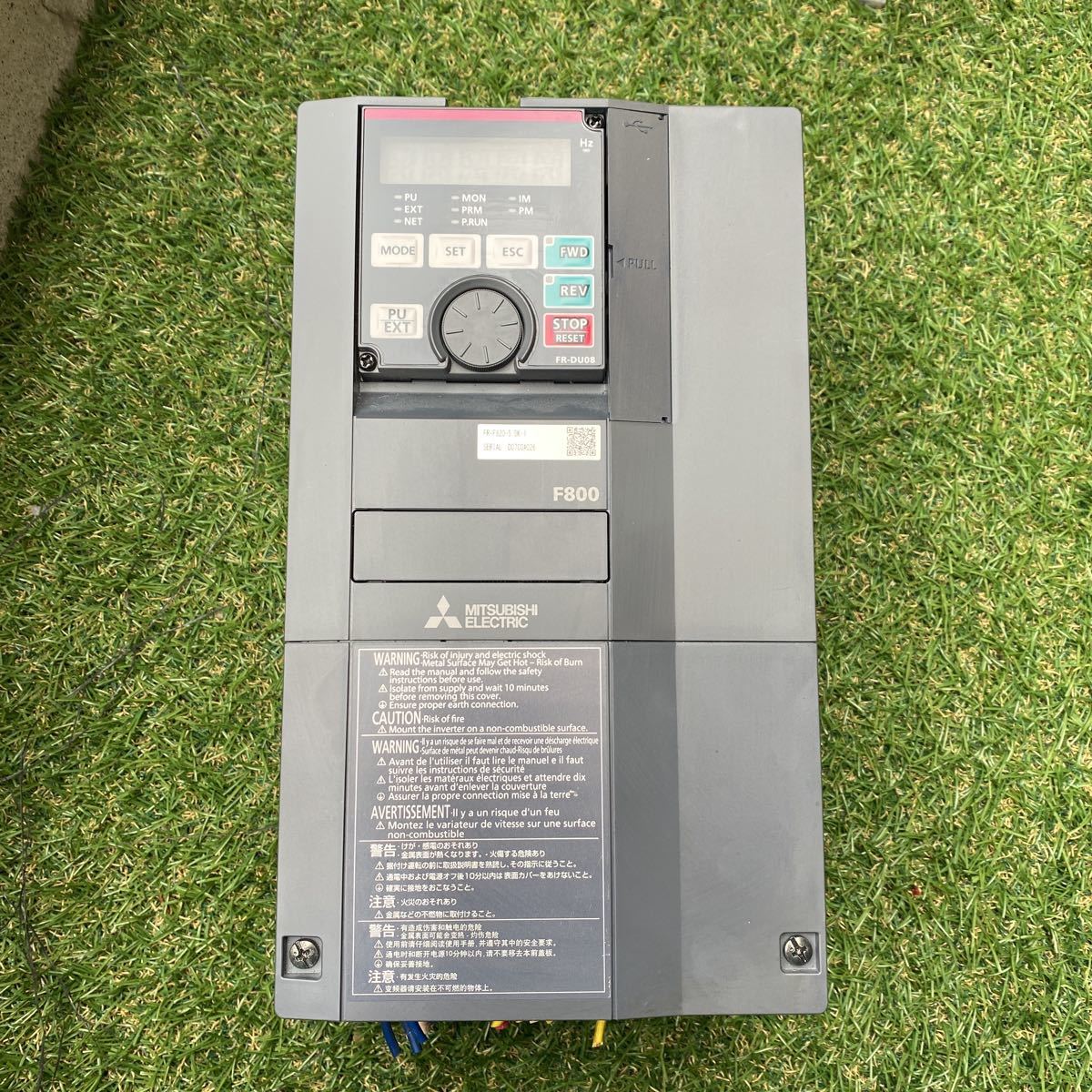 大人気新品 3E100001 三菱電機 インバータ 標準構造品 FR-F800シリーズ
