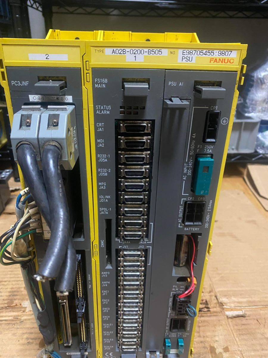 3E100016 動作保証付きFANUCシリーズ 16-MB A02B-0200-B505