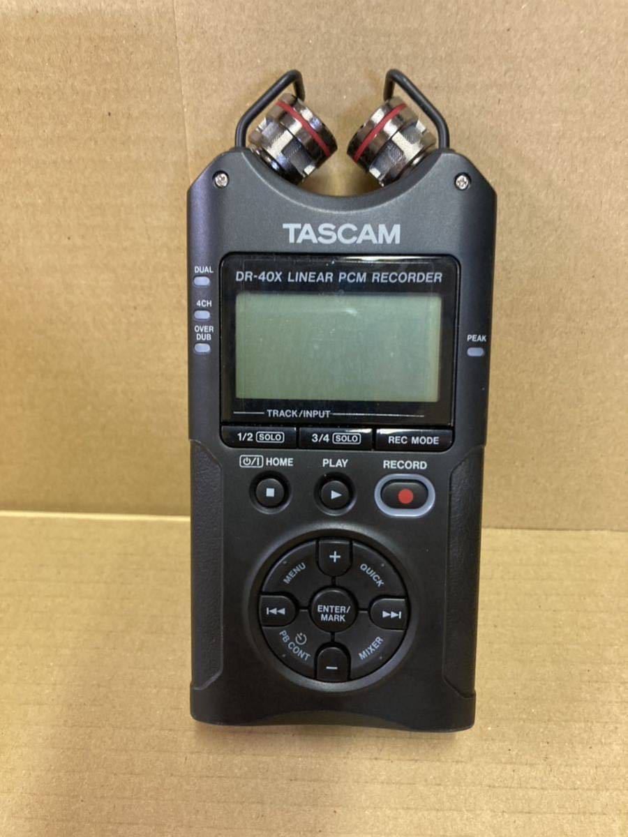 お手頃価格 TASCAM DR-40X 4chデジタルオーディオレコーダー + AK