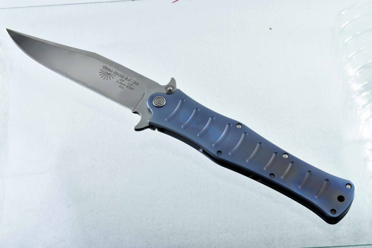 vintage knife CUDA MAXX 5.5-D2 QUIK-FLIK D.RALPH DESIGN USA 124A-440_画像1