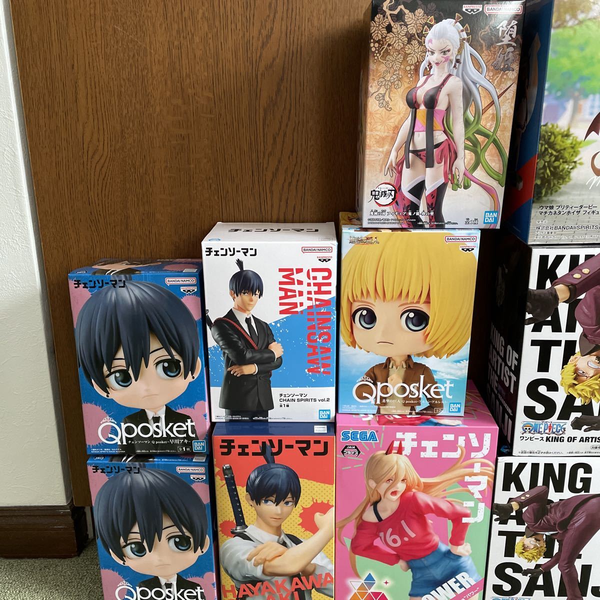 1円スタートプライズフィギュア21体まとめ売り チェンソーマン