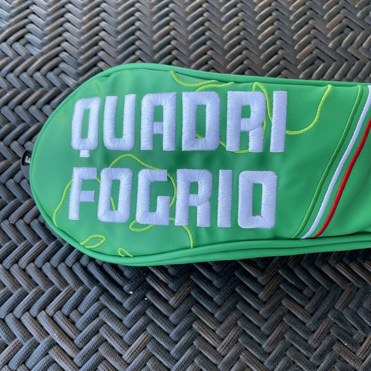 2021年モデル/限定品 BALDO バルド ヘッドカバー FW用/フェアウエイ用 QUADRI FOGRIO HEAD COVER VERDE ITALIANO【ヴェルデ】（グリーン）_画像3