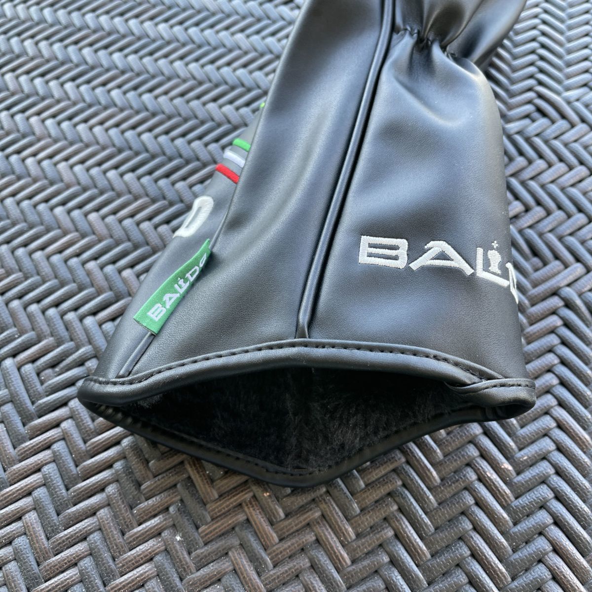 2021年モデル/限定品 BALDO バルド QUADRI FOGRIO HEAD COVERヘッドカバー 1w用/ドライバー用 NERO ITALIANO【ネーロ】（ブラック）_画像8