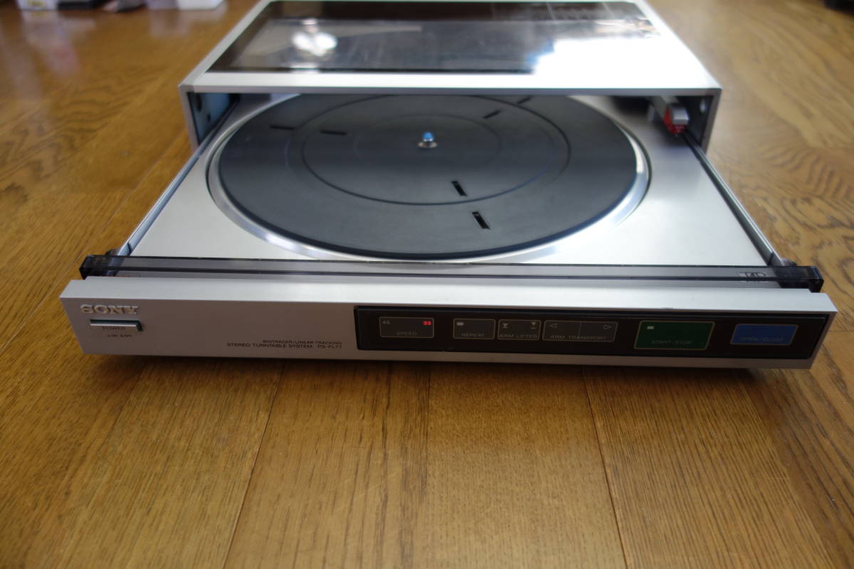 SONY ソニー PS-FL77 レコードプレーヤー 取扱説明書 動作良好