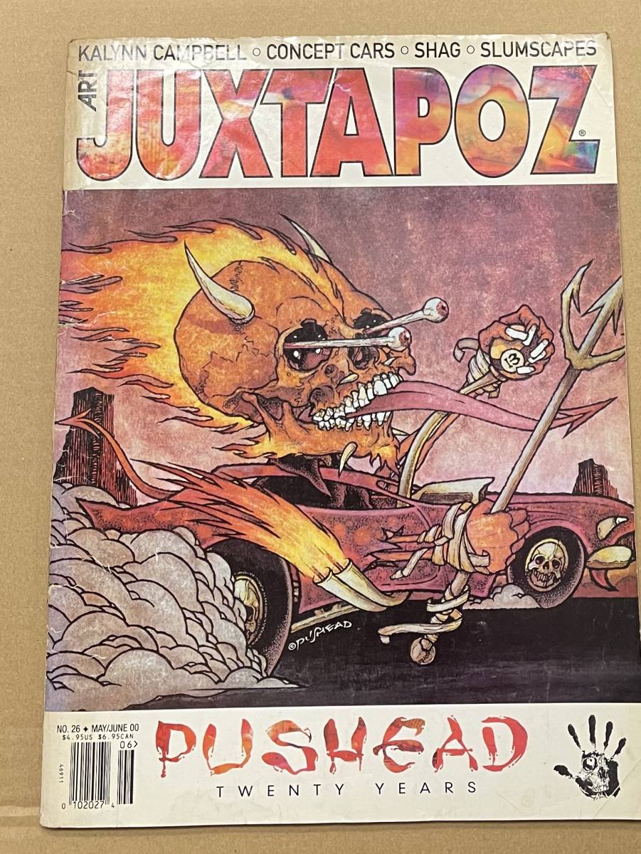 JUXTAPOZ 26 Pas head PUSHEAD