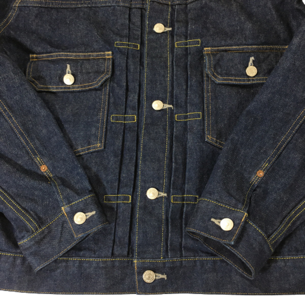 未使用品】M&M x MASSES DENIM JKT WASH INDIGO 23SS デニムジャケット