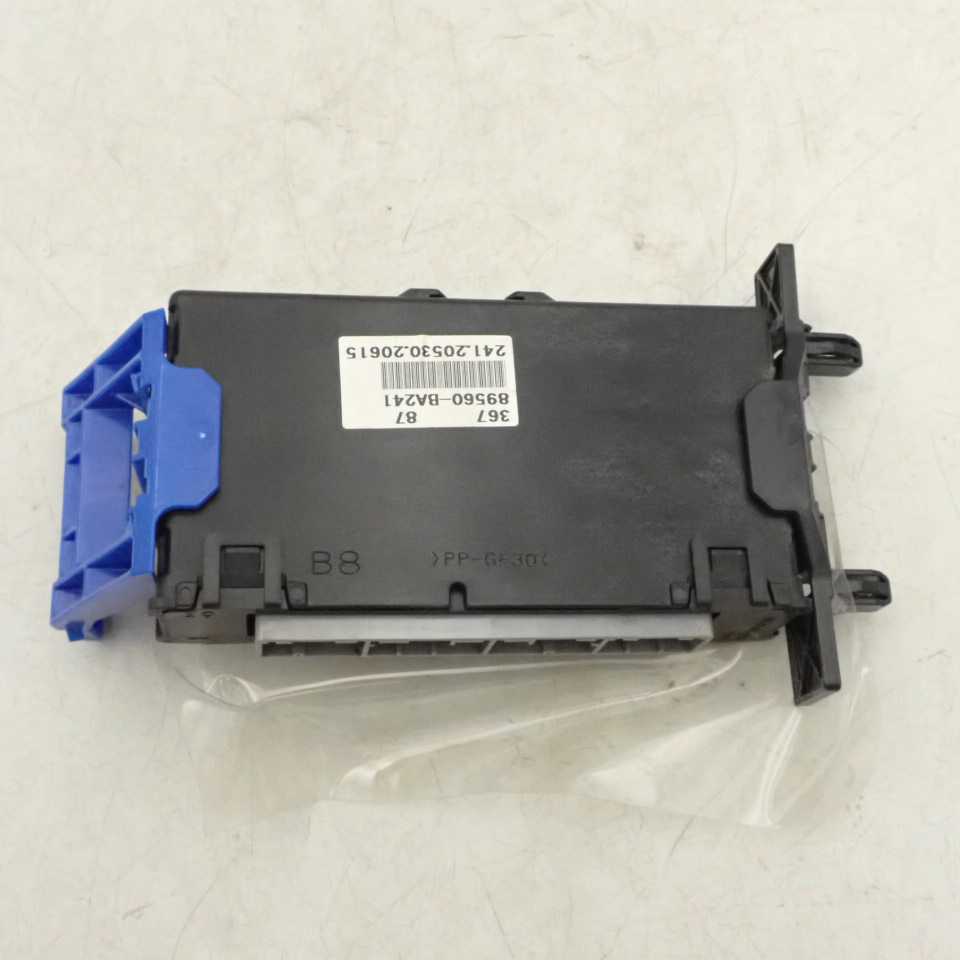 平成24年 ミラココア プラス L675S 中期 純正 エンジンコンピューター ECU KF 89561-B2050 89560-BA241 112400-8641 中古 即決_画像3