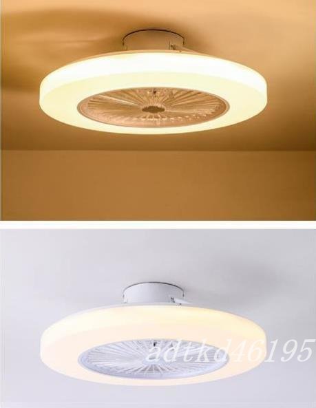 特売！高品質 LEDの天井ファンライトの光 3 LEDライトカラー 3スピードウィンドシャンデリア天井ファンのライトペンダントライト/寝室_画像6