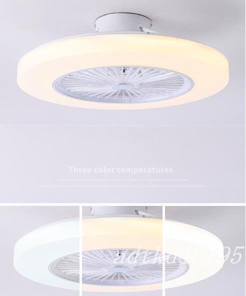 特売！高品質 LEDの天井ファンライトの光 3 LEDライトカラー 3スピードウィンドシャンデリア天井ファンのライトペンダントライト/寝室_画像5