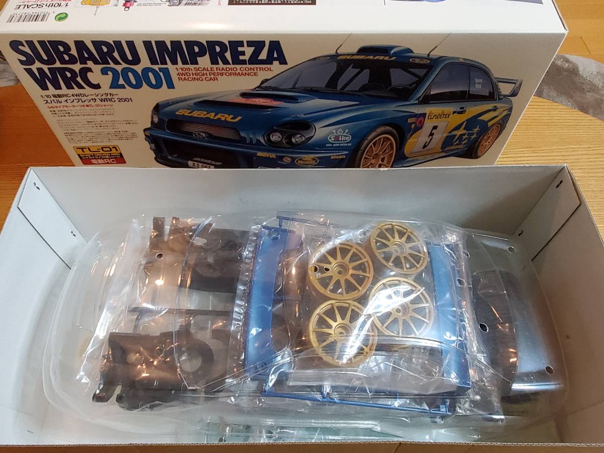 タミヤ 1/10 スバル インプレッサWRC・2001 TL-01 | dagroassessoria