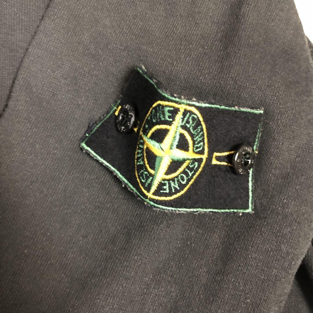 1999ss】STONE ISLAND スウェット ジップパーカー アーカイブ ストーン
