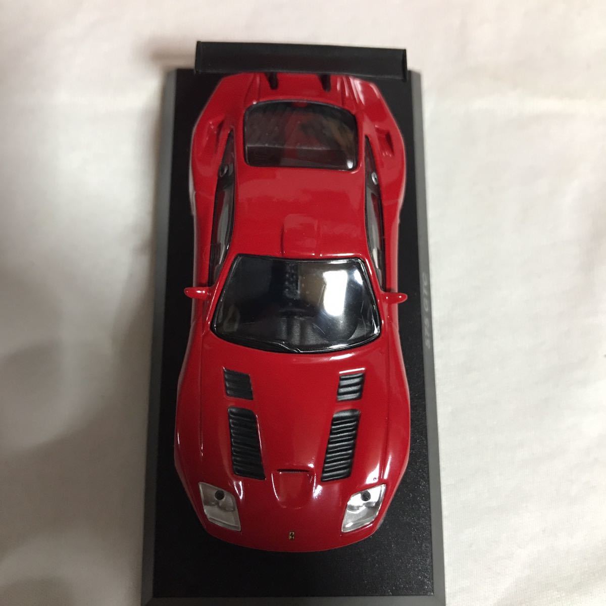 京商 1/64 フェラーリ 575 GTC レッド　フェラーリ ミニカーコレクション10 未組立 51_画像8