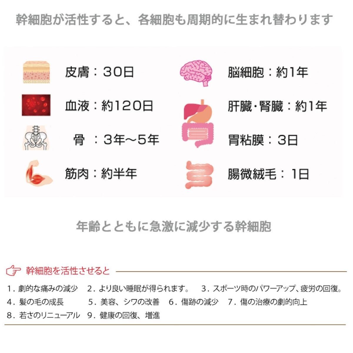 未開封 30枚入り×2セット＋22枚 (合計82枚) ライフウェーブ X39 幹細胞