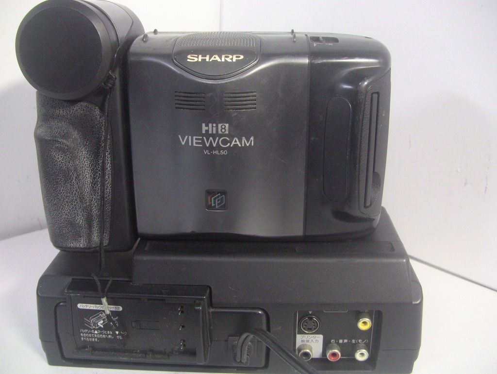 8mmテープ再生できます SHARP Hi8ビデオカメラ VL-HL50 ダビング 8mmテープ再生できます SHARP Hi8ビデオカメラ VL-HL50 ダビング