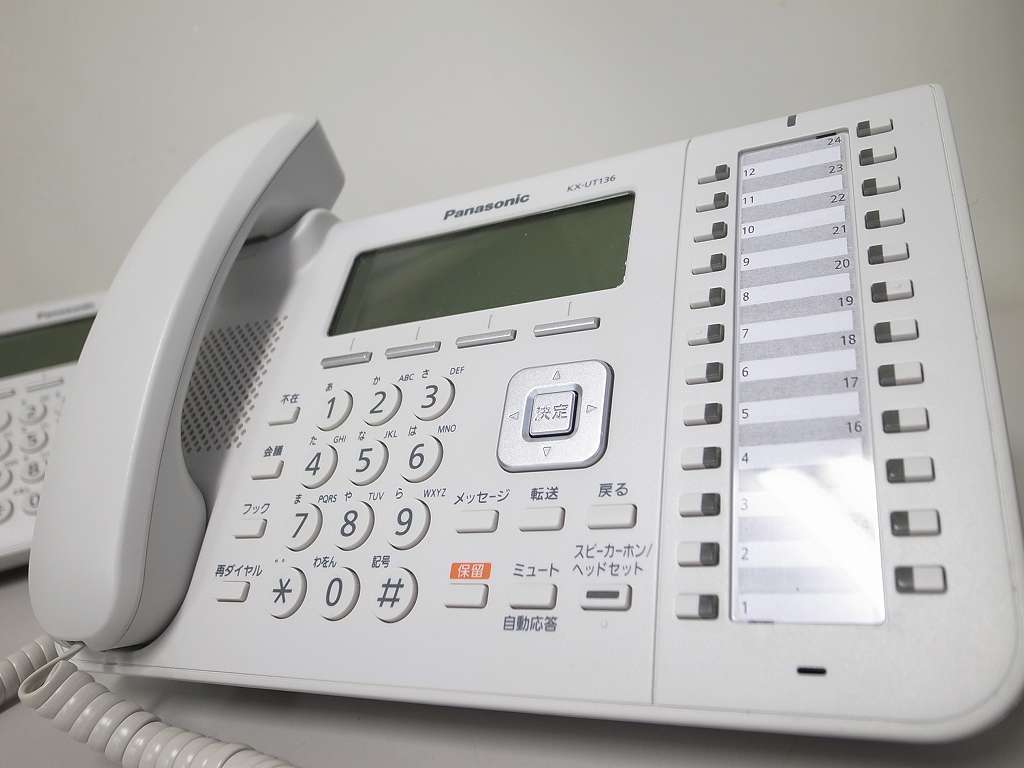 #Panasonic SIP телефонный аппарат [KX-UT136N] 2 шт. (1)#