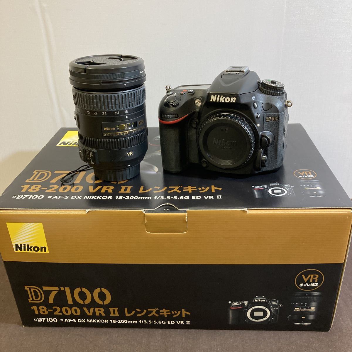 おしゃれ人気 Nikon D7100 VR 18-200 VR Ⅱ レンズキット II レンズ