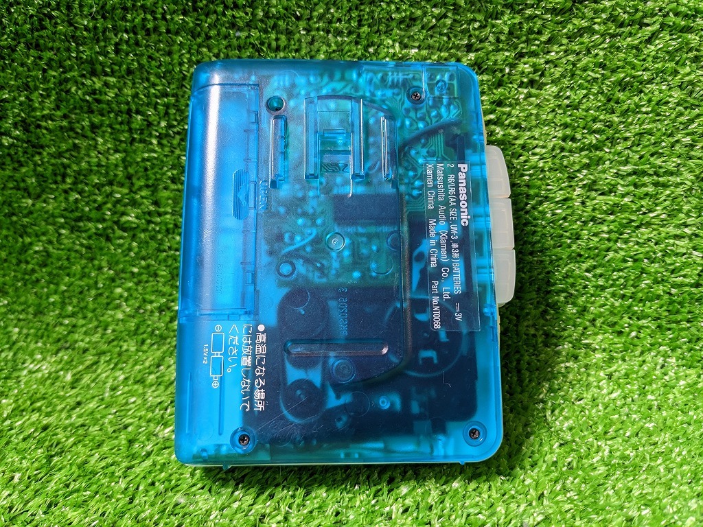 Panasonic カセットプレーヤー RQ-CW03 ウォークマン スケルトン Panasonic カセットプレーヤー RQ-CW03 ウォークマン スケルトン