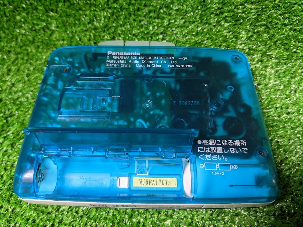 Panasonic カセットプレーヤー RQ-CW03 ウォークマン スケルトン Panasonic カセットプレーヤー RQ-CW03 ウォークマン スケルトン