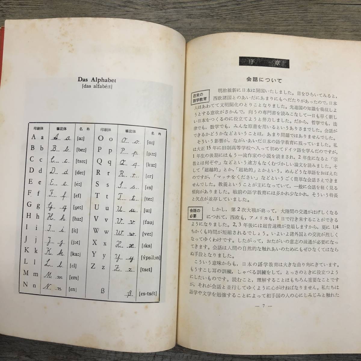 Z-8161■やさしい ドイツ語会話の入門■ヘルタ ヤーン・星野慎一/著■朝日出版社■昭和42年9月15日 初版発行■_画像5