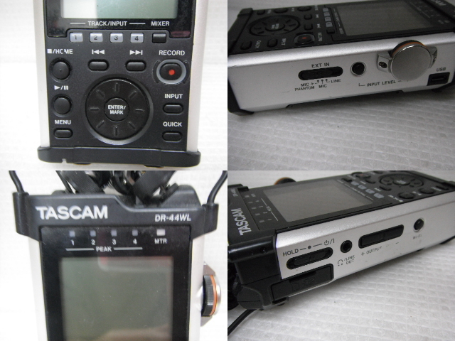 TASCAM Tascam DR-44WL Wi-Fi подключение соответствует linear PCM магнитофон портативный магнитофон электризация проверка settled нестандартная пересылка единый по всей стране 510 иен S3-a
