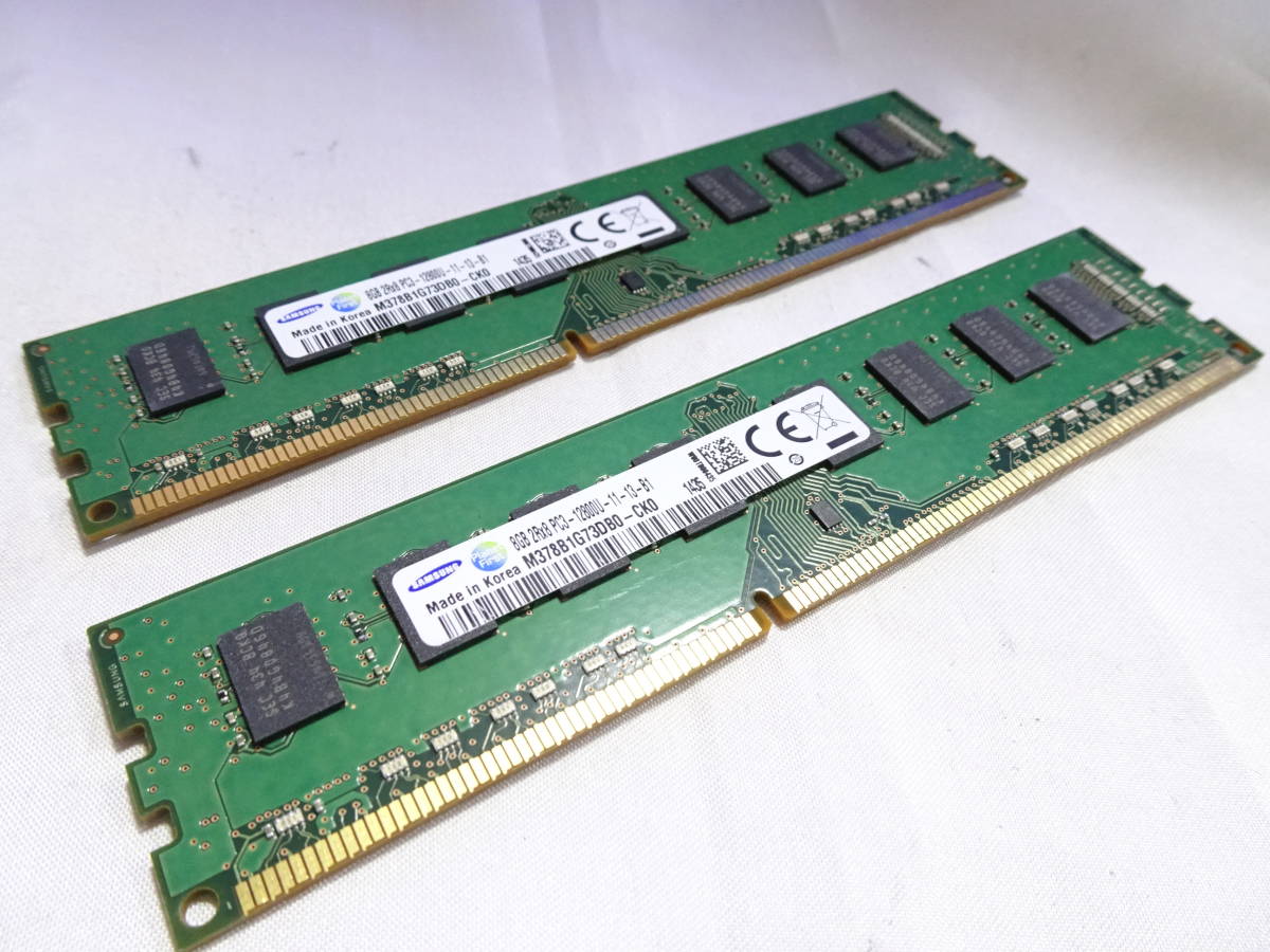 爆売り！】 デスクトップ用メモリ DDR3 8GB X 合計16GB