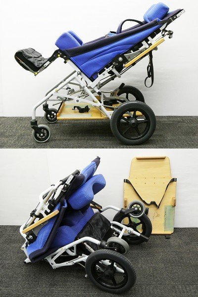 品質満点! きさく工房 RVポケットII 障害児用バギー 車椅子