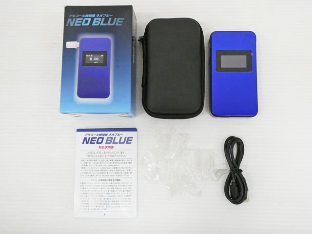 ○ 未使用!アルコール検知器 ソシアック ネオブルー NEB-601 ○ 未使用!アルコール検知器 ソシアック ネオブルー NEB-601