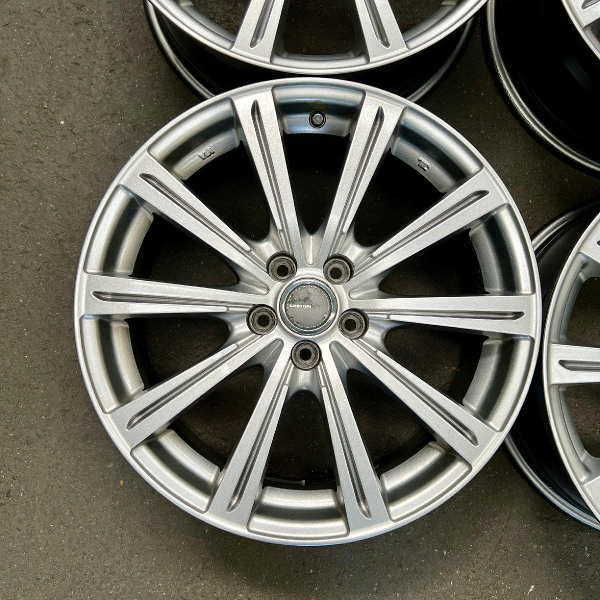 社外ホイール4本セット　YOKOHAMA MiLOUS PS(ヨコハマ ミルアス)　17×7J　+48　100　5穴_画像4