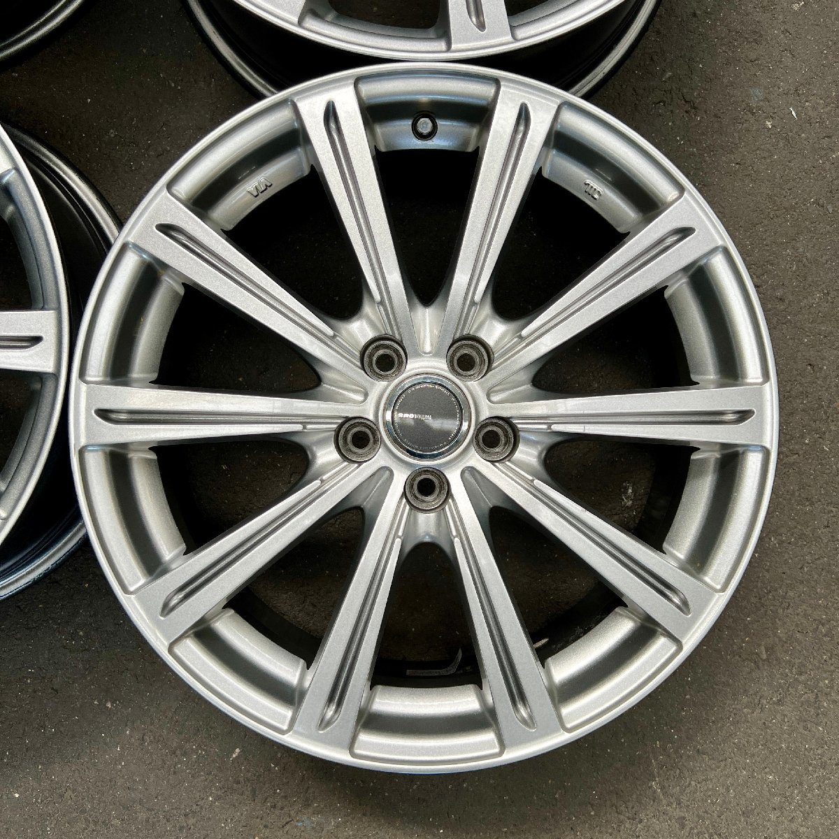 社外ホイール4本セット　YOKOHAMA MiLOUS PS(ヨコハマ ミルアス)　17×7J　+48　100　5穴_画像5