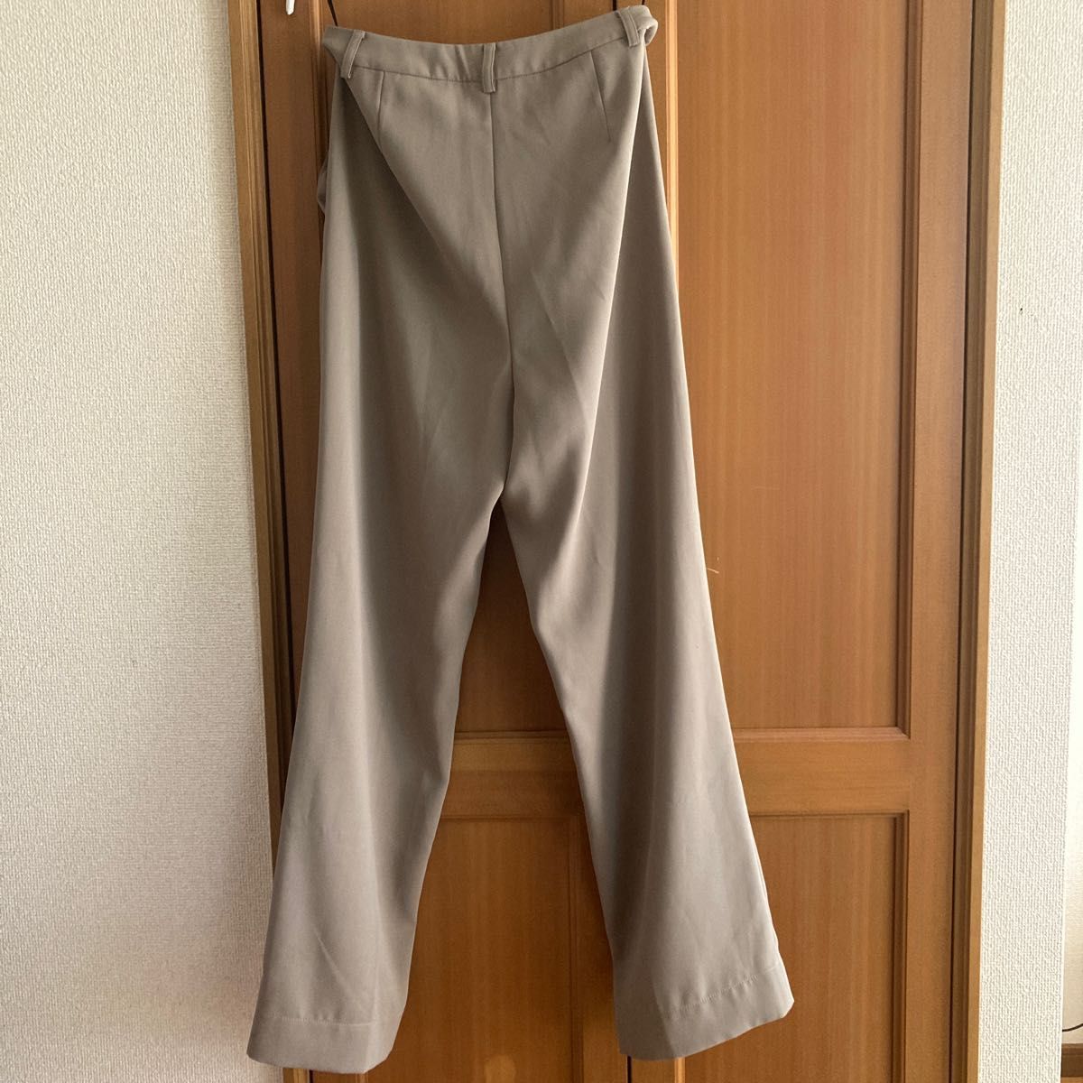 MARW UNITED ARROWS セミワイドタックパンツ ベージュ 38 マルゥ ユナイテッドアローズ ワイドパンツ