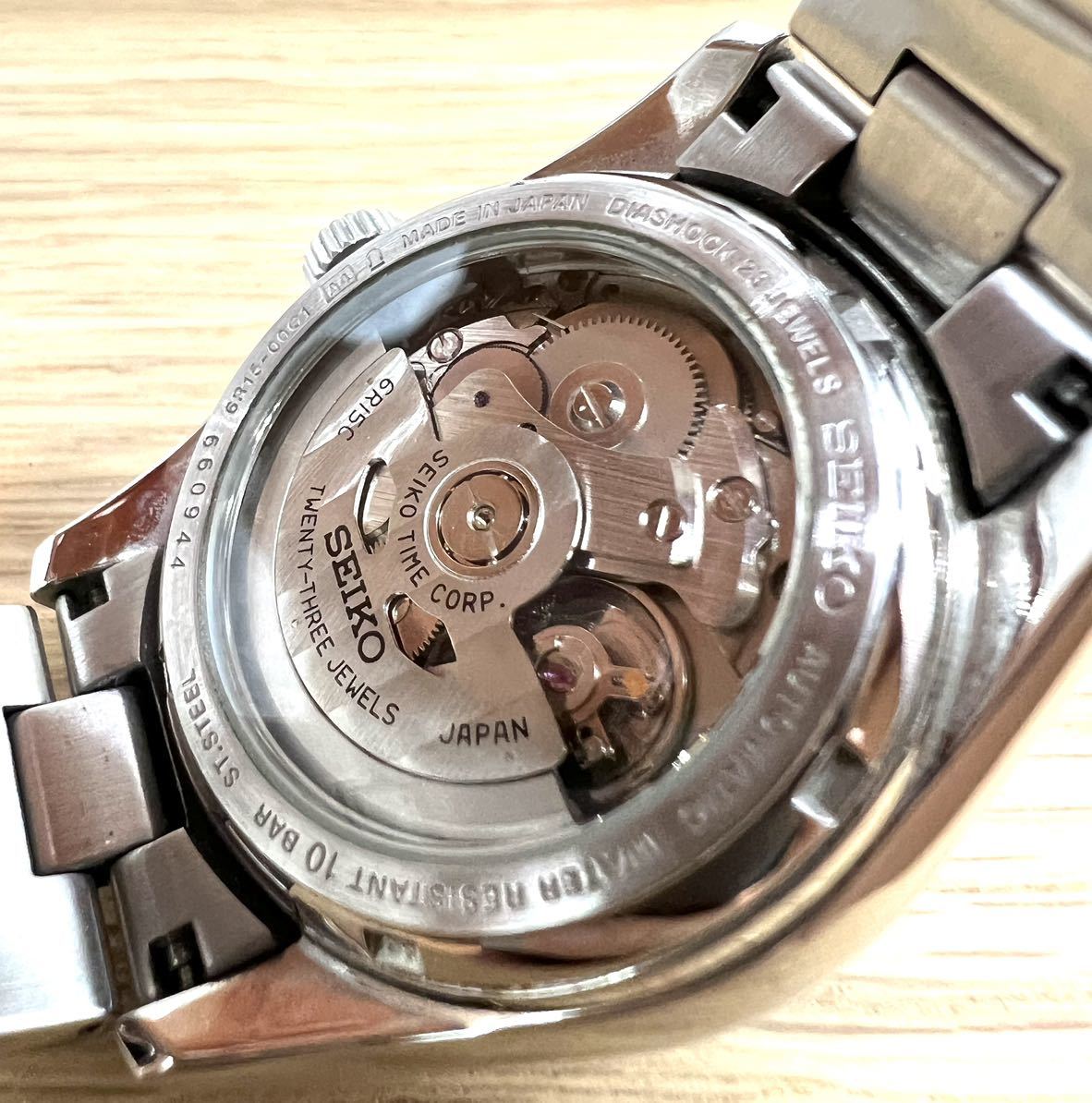腕時計■美品 メカニカル 6R15-00C1/SARB033 - 4