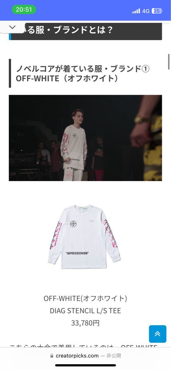 novel Core オフホワイト off-white ロンティー smartpools.pe