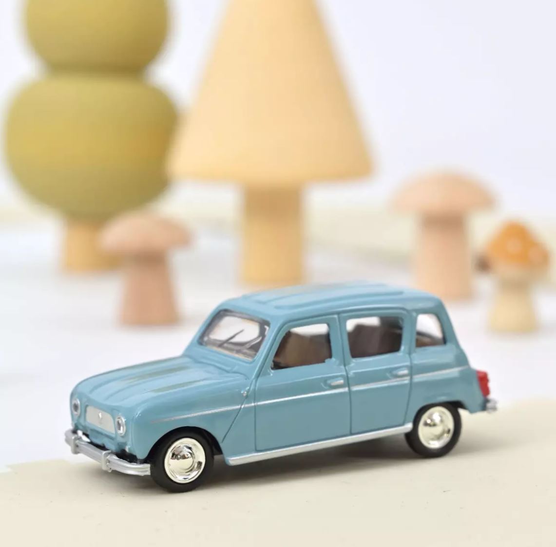 ノレブ 1/54 ルノー キャトル ミドルブルー 1966 NOREV RENAULT R4L MIDDLE BLUE 310941_画像6