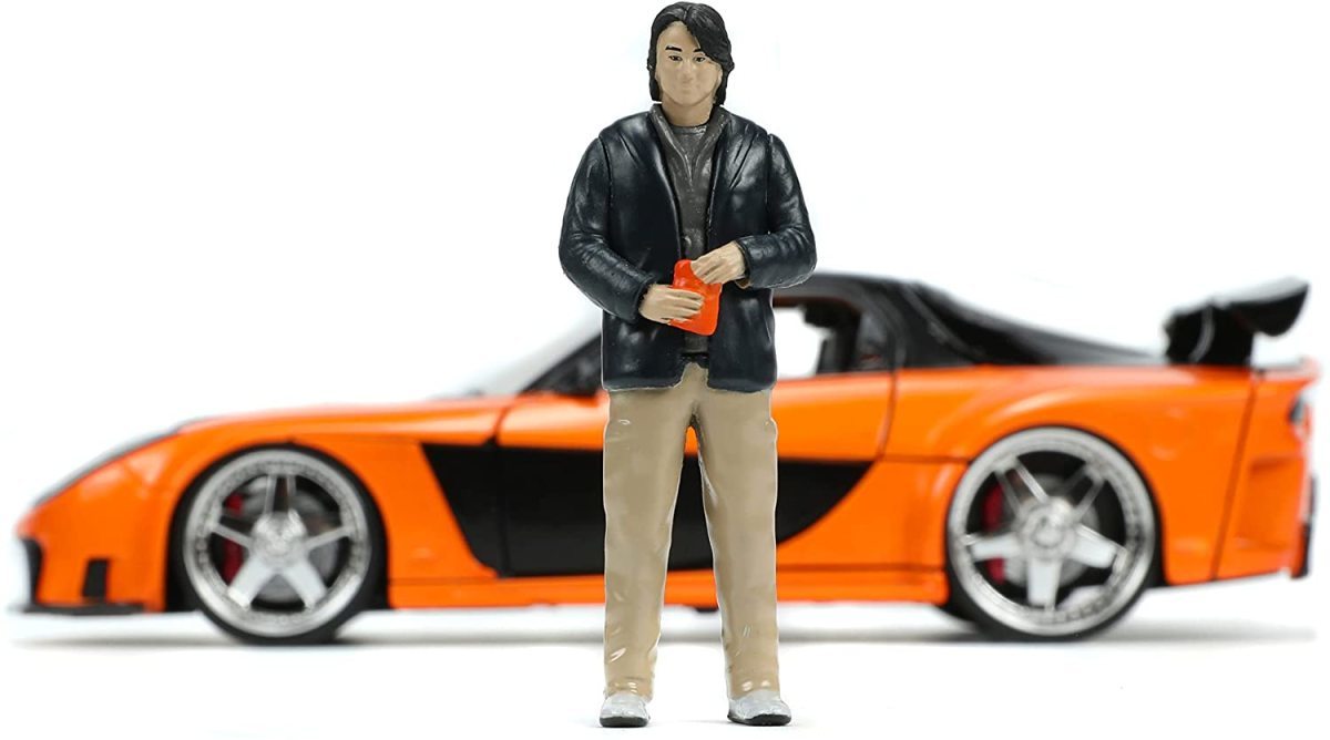 JADA TOYS 1/24 ワイルドスピード TOKYOドリフト マツダ RX-7(FD) 1995 ハン フィギア Fast & Furious Mazda Han Figure 33174_画像2