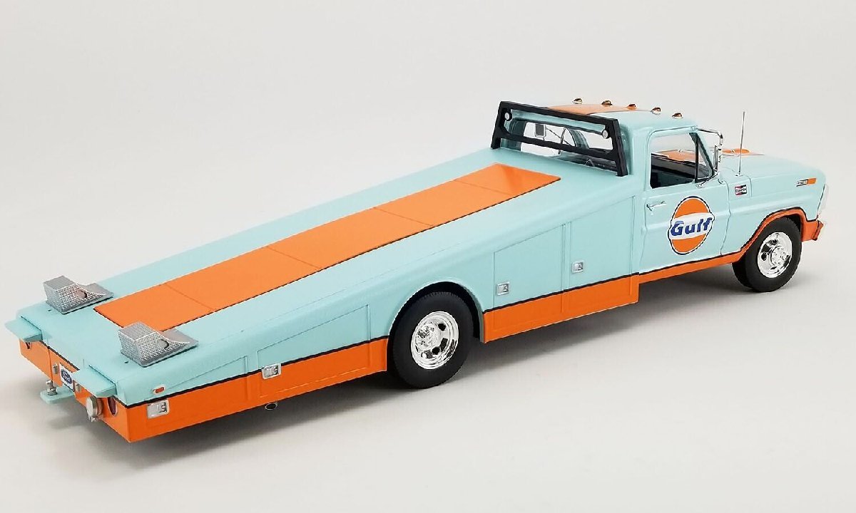 ACME 1/18 フォード F-350 ランプ トラック 1970 ガルフ FORD F-350 RAMP TRUCK GULF A1801413 ミニカー