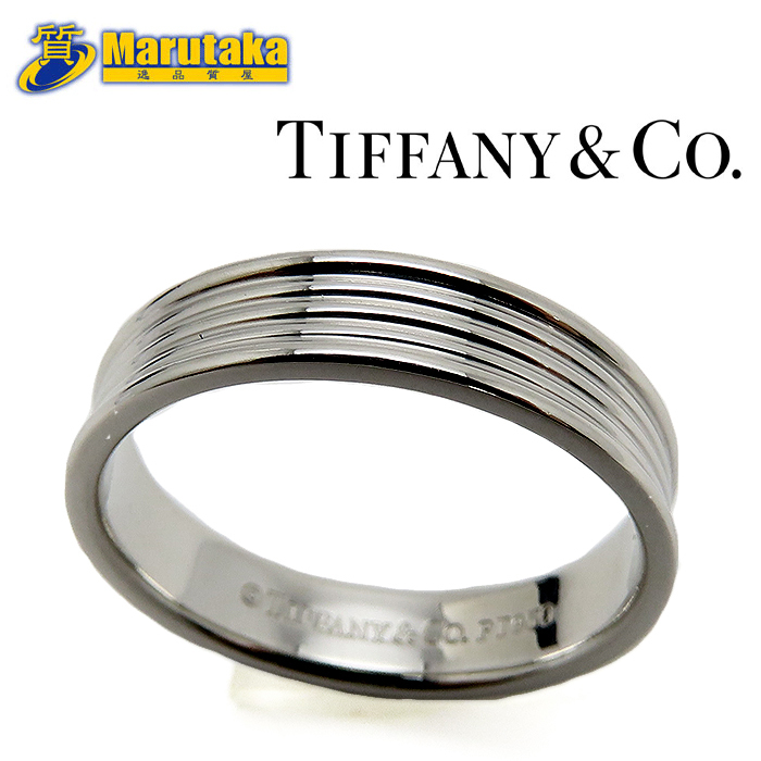特価商品 Tiffany&Co. メンズ 8.0g Pt950 21号 リング プラチナ