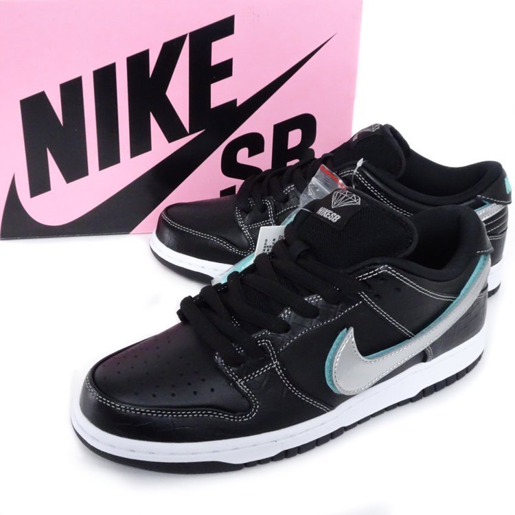 ほぼ未使用/1円】ナイキNIKE SB DUNK LOW PRO OG QS DIAMOND SUPPLY CO