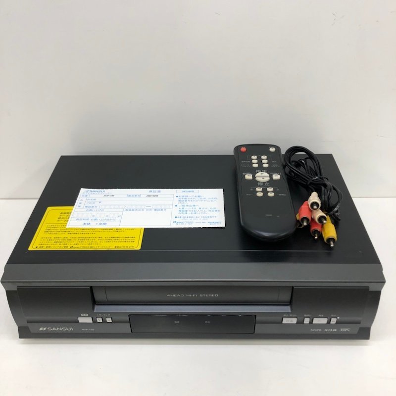 230407PT200028 SANSUI ビデオカセットプレーヤー RVP-100 ビデオ