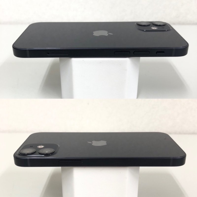 230426PT040052 【ジャンク扱】SIMフリー Apple iPhone 12 mini 128GB ブラック MGDJ3J/A A2398 バッテリー最大容量85%の画像5