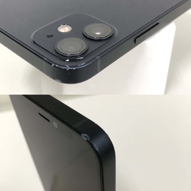 230426PT040052 【ジャンク扱】SIMフリー Apple iPhone 12 mini 128GB ブラック MGDJ3J/A A2398 バッテリー最大容量85%の画像6