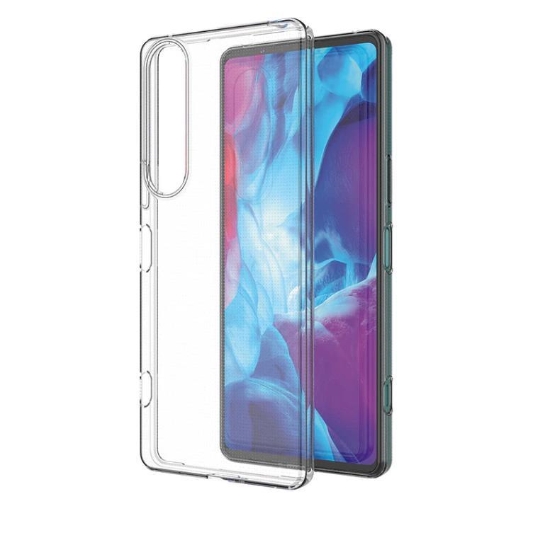 Xperia1 IV SO-51C SOG06 マーク4 クリア ケース カバー TPU ソフトケース クリア 透明 エクスペリア ワン マークフォー スマホケース_画像2