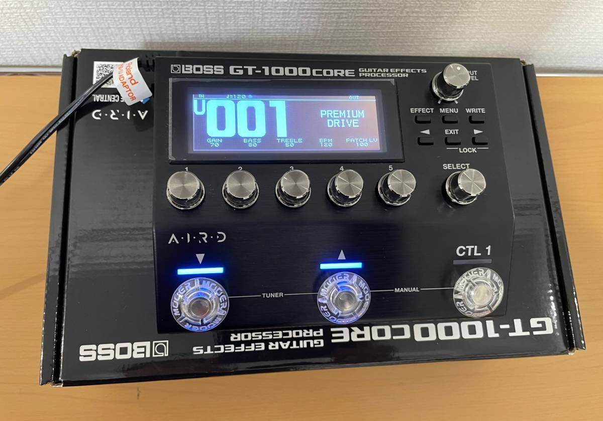 美品 BOSS GT-1000CORE Guitar マルチエフェクター