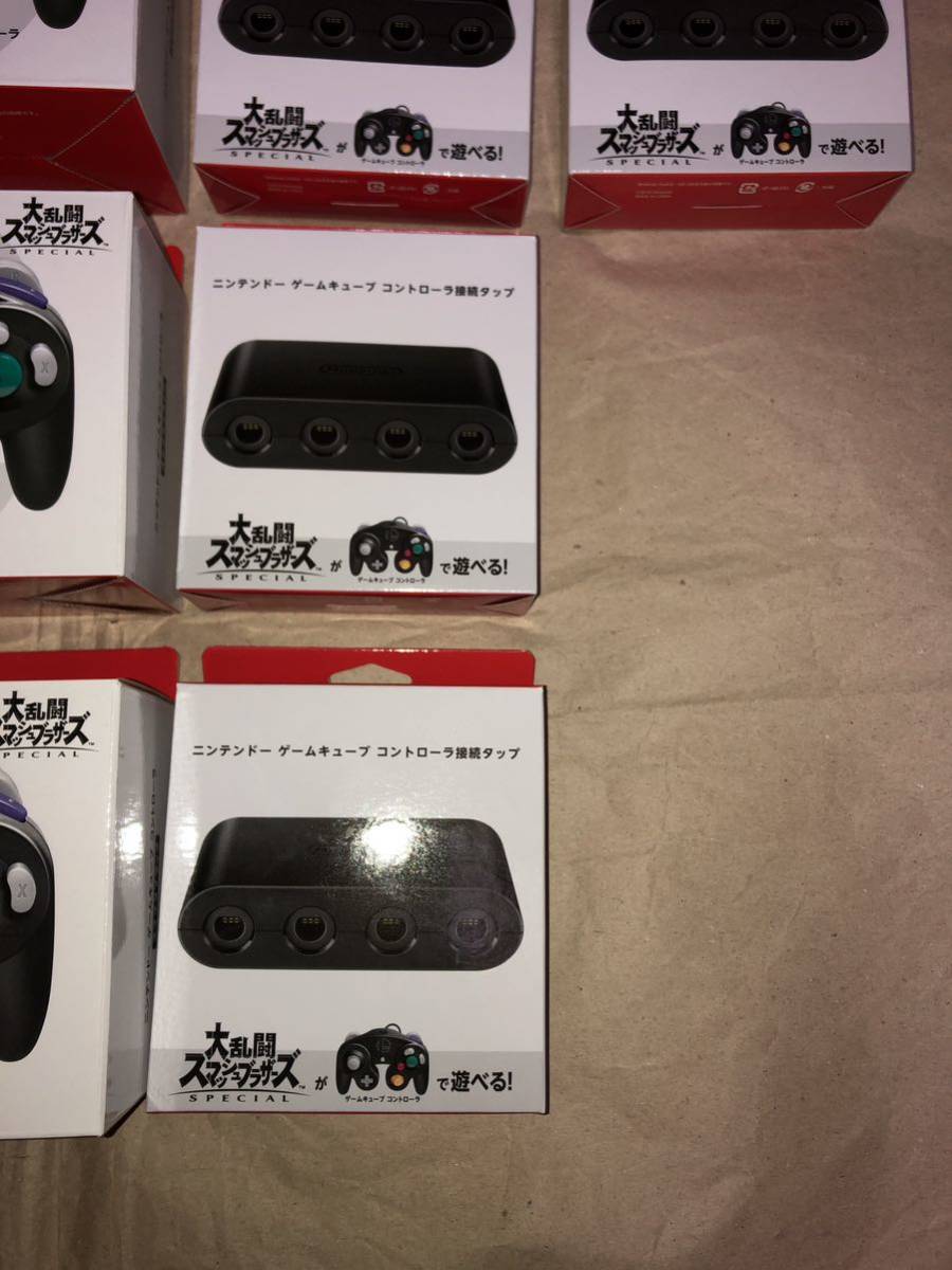 新品未開封 ゲームキューブ コントローラー スマブラブラック 接続