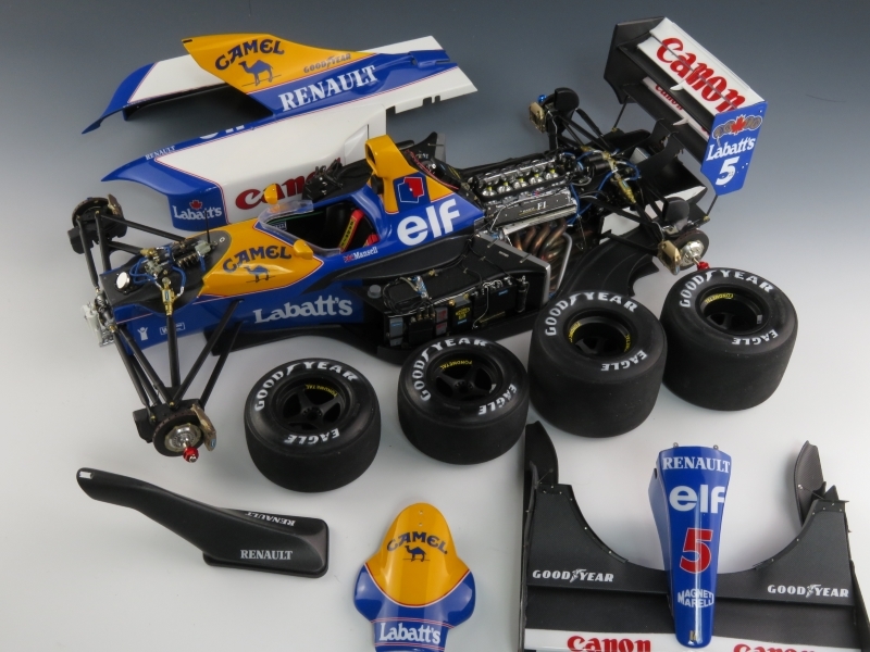 1/12 ウィリアムズルノーFW14Bディテールアップ完成品 www.anac-mali.org