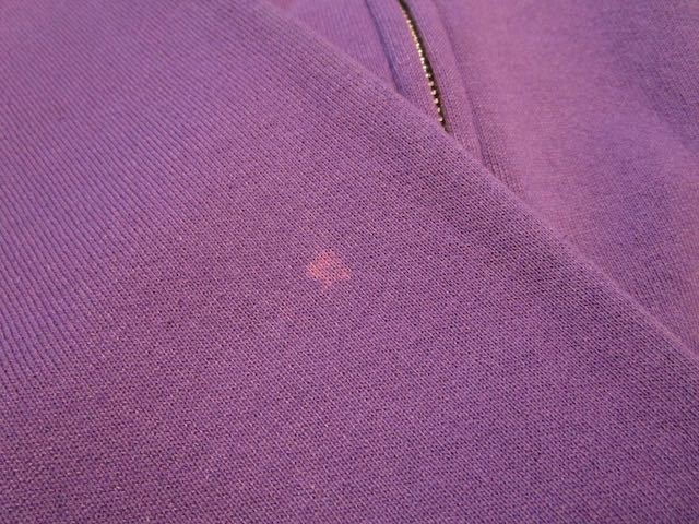 1990\'s made in usa old Lee purple zipup hooded sweatshirt тренировочный Parker SWEAT old gap тренировочный 