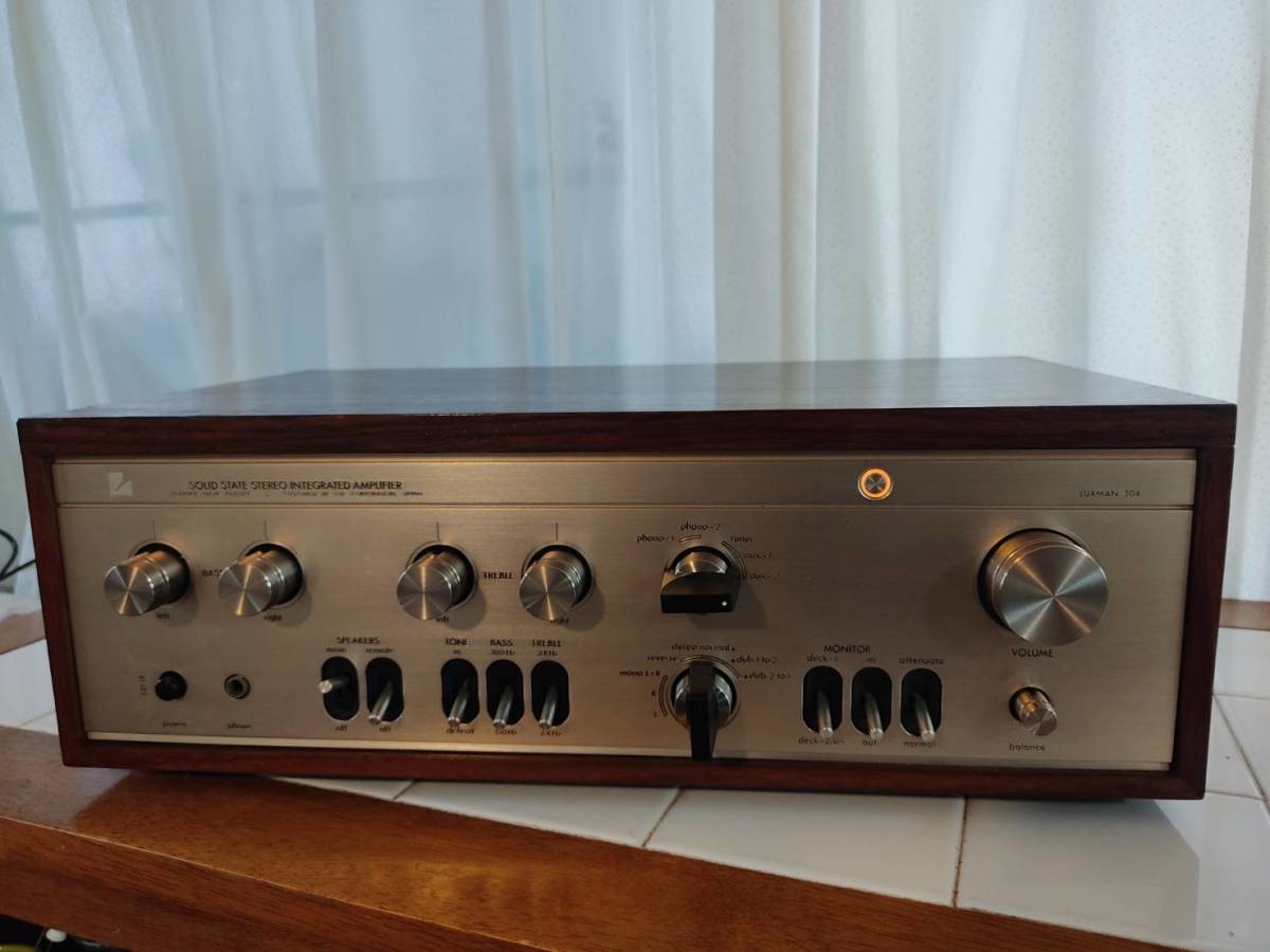 Yahoo!オークション - LUXMAN ラックスマン L-504 プリメインアンプ♪