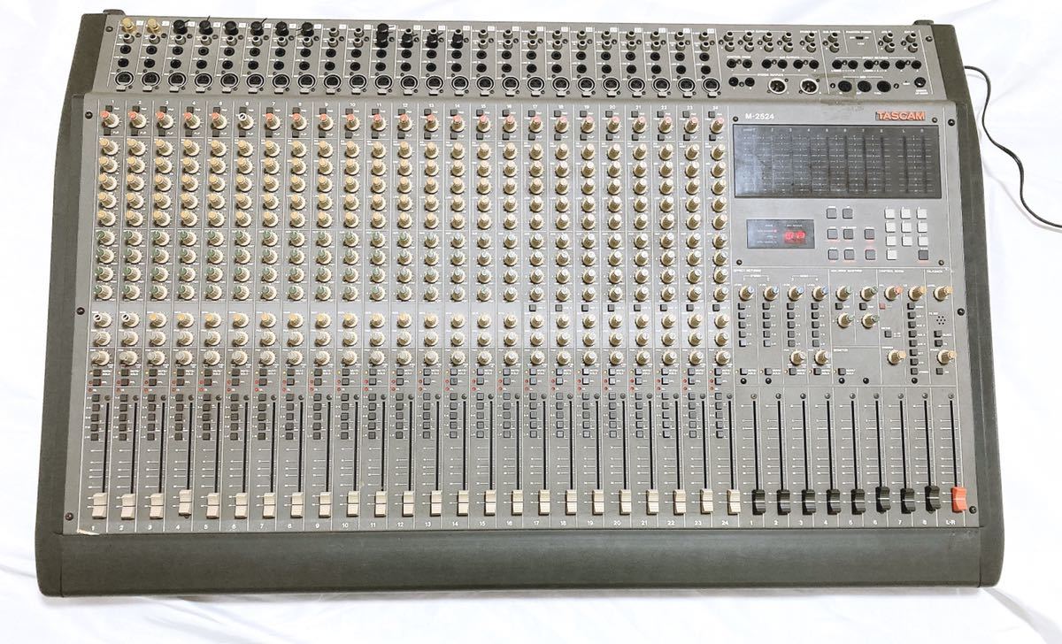 Yahoo!オークション - 【希少】TASCAM M-2524 24chアナログ Yahoo!オークション - 【希少】TASCAM M-2524 24chアナログ