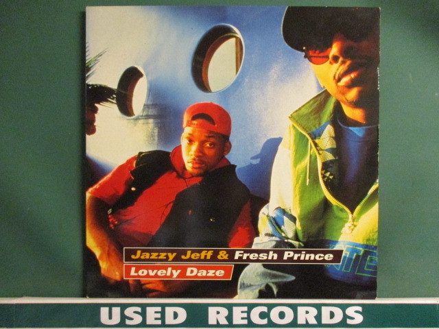 Jazzy Jeff & Fresh Prince ： Lovely Daze 12'' c/w Summertime '98( Soul Power Remix) (( Lovely Day / 落札5点で送料無料_画像1