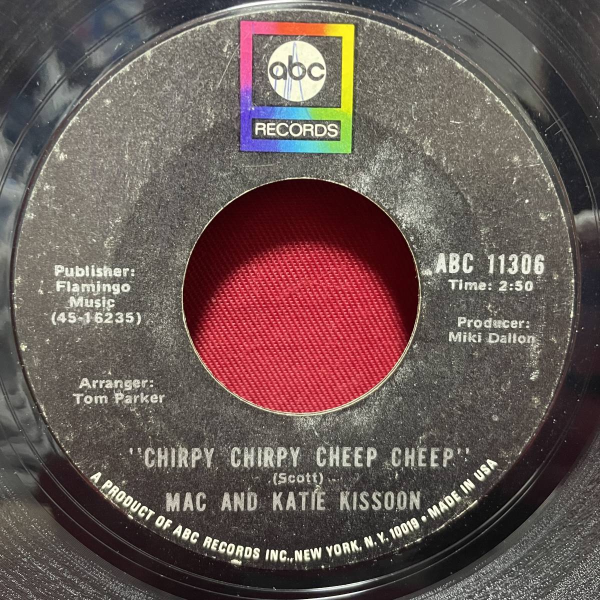 ◆US7”s!◆MAC AND KATIE KISSOON◆CHIRPY CHIRPY CHEEP CHEEP◆の画像1